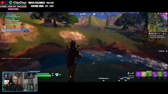 Playing whatever we feel like this fine evening. Let's start with Fortnite смотреть онлайн