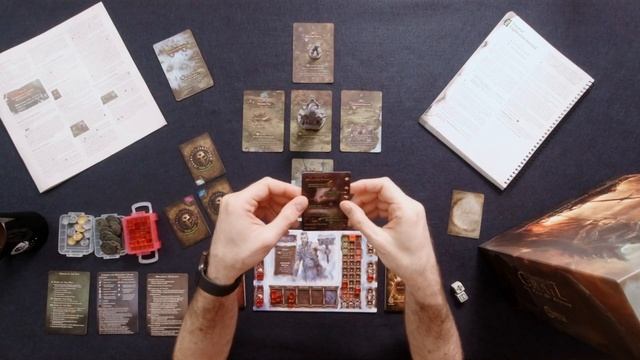 Tainted Grail:The Fall of Avalon Board Game | Tutorial Scenario Rules & Solo Gameplay смотреть онлайн