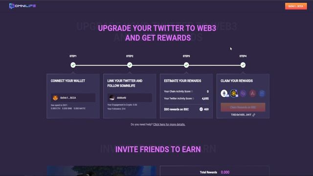 Somnilife Airdrop токенов SO раздача криптовалюты успей забрать уже сейчас NFT будущее уже наступил смотреть онлайн