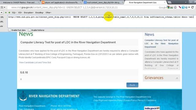 Basic Sql Injection Tuto #1 смотреть онлайн