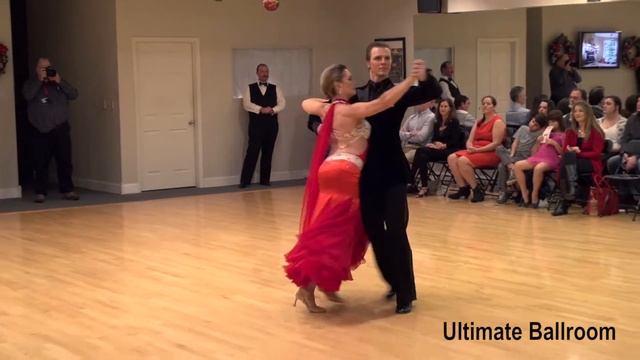 American-Style Tango Show Dance at Ultimate Ballroom Dance Studio in Memphis смотреть онлайн