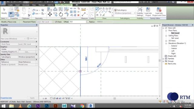 How to draw 3D model window in 2D project. смотреть онлайн