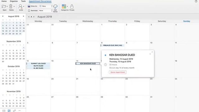 HOW TO duplicate events in Microsoft Outlook 2016 calendar for MAC смотреть онлайн