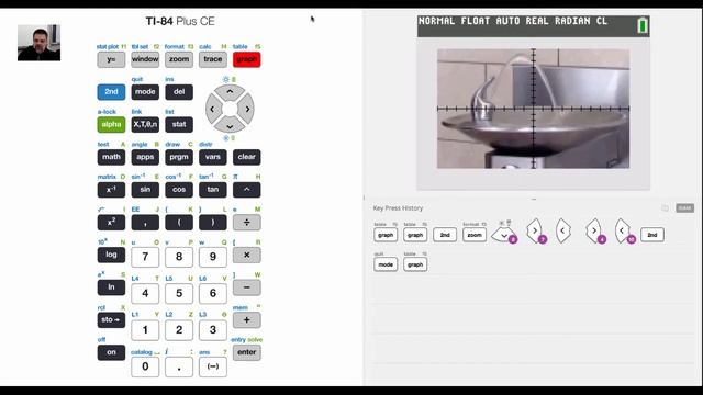 TI-84 CE Tutorial 27 Changing the Background Image or Color in Graph Mode смотреть онлайн
