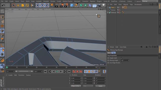 Cinema 4D - Modeling and Rigging simple Dragon Wings - Part 3 смотреть онлайн