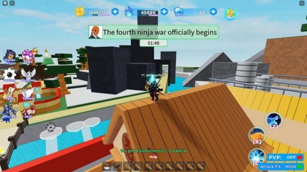 NEW 7 STAR NINJA IN UPDATE 16 IN ROBLOX Anime Ninja War Tycoon