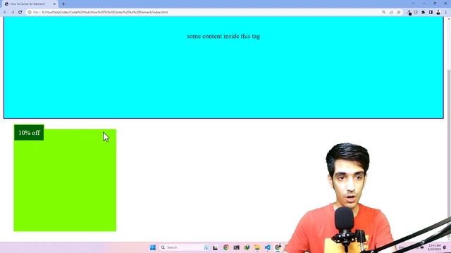How To Center An Element With HTML & CSS? смотреть онлайн