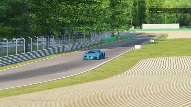 ²⁹³⁴ Bugatti Veyron ˢᵘᵖᵉʳ ˢᵖᵒʳᵗ | Assetto Corsa смотреть онлайн