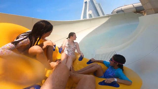 EXTREME Cones WaterSlide At Wild Wadi Waterpark Dubai