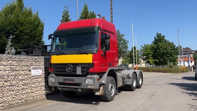 LKW Mercedes-Benz Actros 2648 6x4 1 Hand Kipphydraulik Klima 480 tkm смотреть онлайн