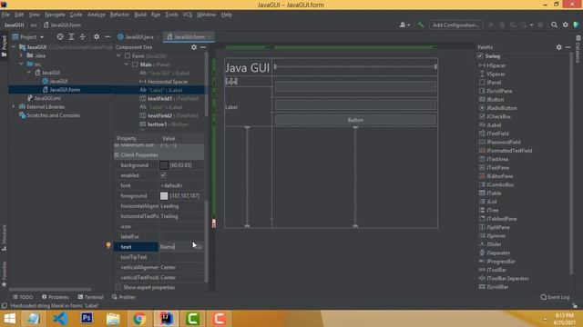 How to Create a Java GUI Application with IntelliJ IDEA смотреть онлайн