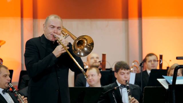 Ennio Morricone | Kaunas Wind Orchestra ĄŽUOLYNAS & J. Mauger | Gabriel's oboe Trombone | Mission смотреть онлайн