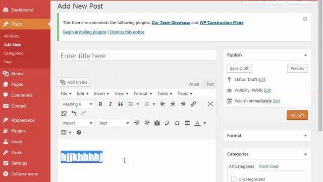 WordPress Plugins Use & Post Options (WP Skills Development) Tutorial - 9 HD смотреть онлайн