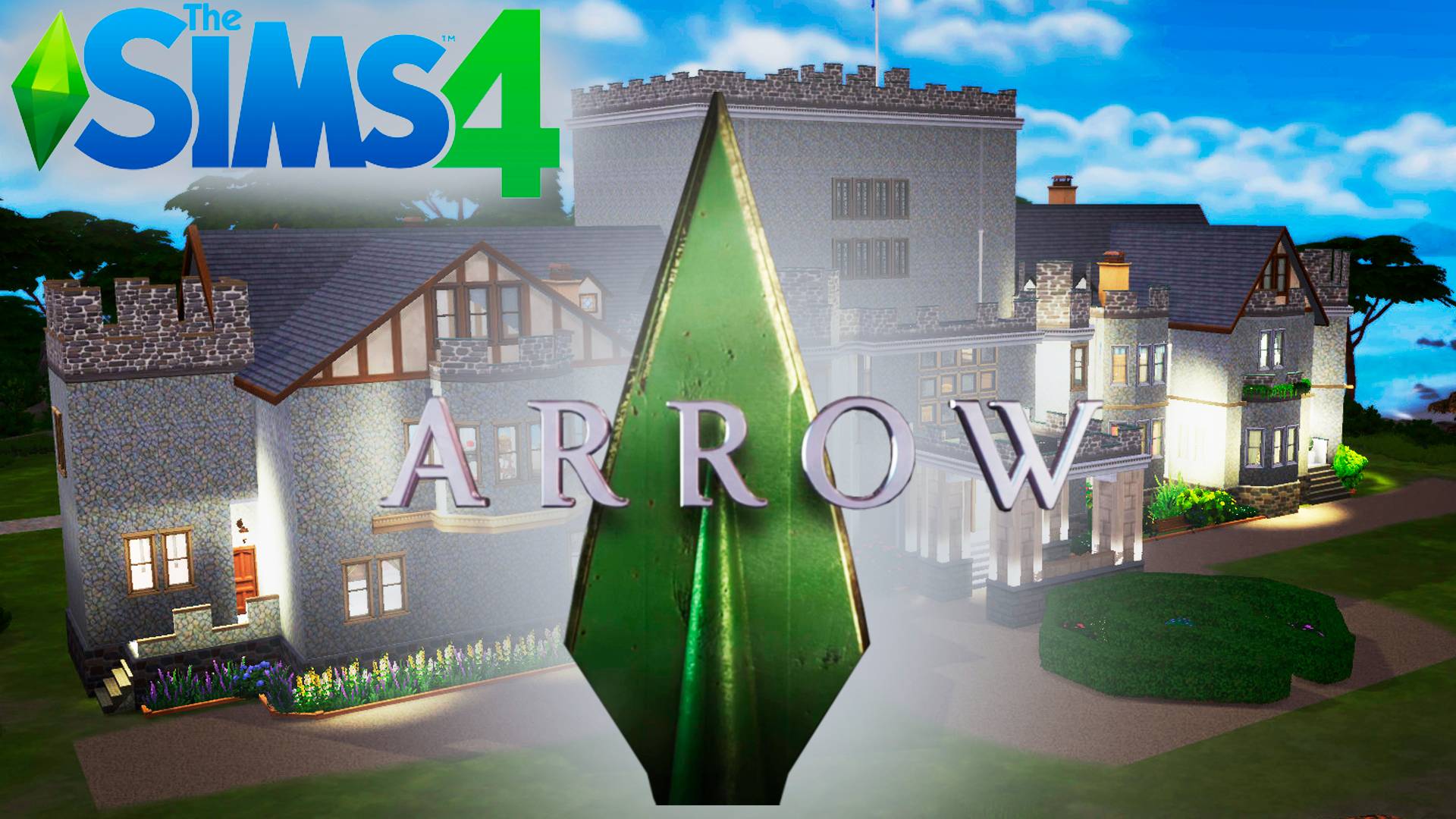 ARROW - The Sims 4 дом Оливера Квина Стрела смотреть онлайн