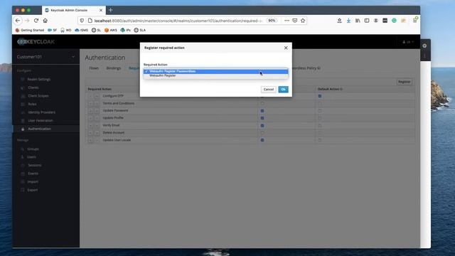 Keycloak: Webauthn Passwordless Authentication смотреть онлайн