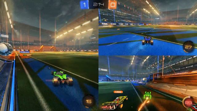 Rocket League 3 player split screen online prospect elite смотреть онлайн