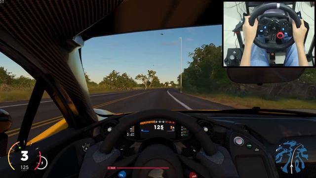 McLaren P1 - The Crew 2 | Logitech g29 gameplay смотреть онлайн
