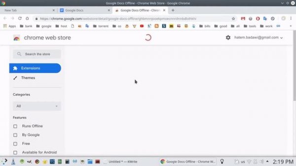 Install Google Docs in Linux Desktop
