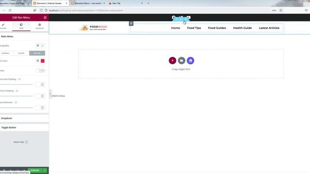Create Custom Header using Elementor Theme Builder in Wordpress - In Urdu смотреть онлайн