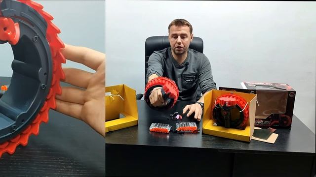Топовая игрушка 2021 года Хит сезона Бластер Growler пулемет Обзор смотреть онлайн