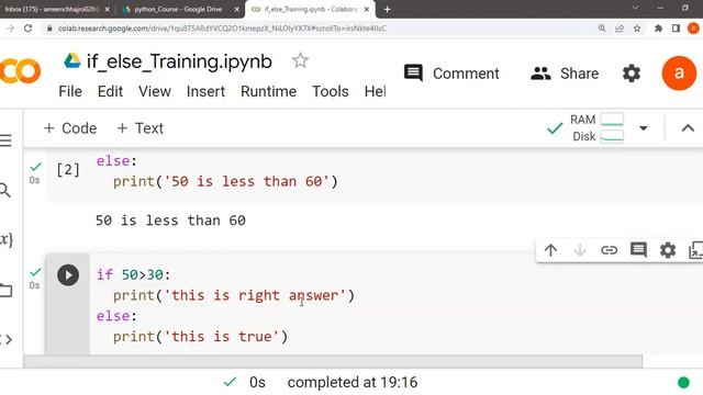 16.Use of If elif and else statements in python смотреть онлайн