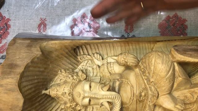 ЧТО С ГАНЕШЕЙ? Часть 1. Реставрация деревянной скульптуры с о. Бали. смотреть онлайн