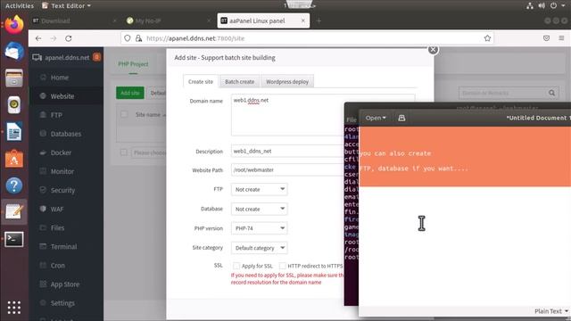 How To Upload Website in aaPanel (Open Source Web Hosting Panel) смотреть онлайн