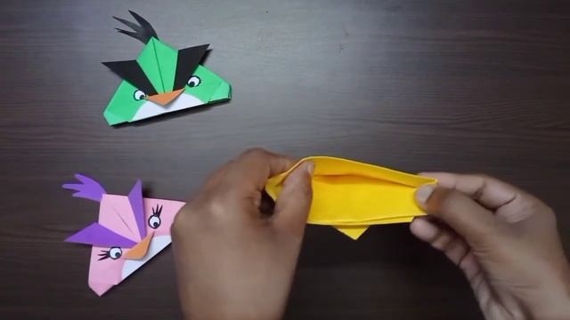 Origami Angry Birds? #papercraft #origamicraft #angrybirds #diy