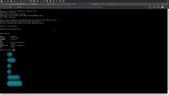 Как использовать с веб-интерфейс в GNS3