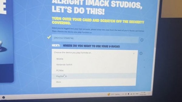 How to REDEEM Fortnite V-BUCKS CODE on XBOX! (EASY METHOD)