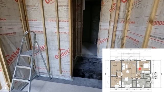 Лучший каркасный дом 8х12 - Обзор проекта, планировка и цены. Одноэтажный дом в теплом контуре. смотреть онлайн