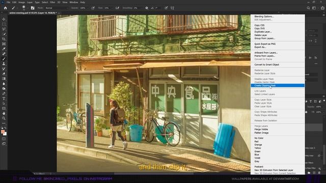 How to turn a PHOTO into anime - Photoshop tutorial смотреть онлайн