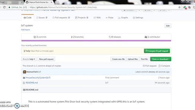 Git Tutorial 7: Update and Upload files in GitHub Branch using Git (Bangla) смотреть онлайн