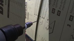 Сверление перед монтажом поликарбоната(монолит)
