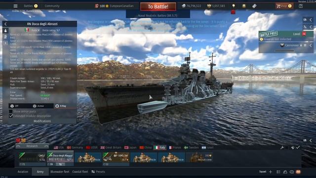 RN Duca degli Abruzzi - Update Apex Predators Dev Server - War Thunder смотреть онлайн