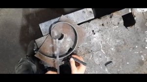 Улитка для холодной ковки.Своими руками. Холодная ковка.
