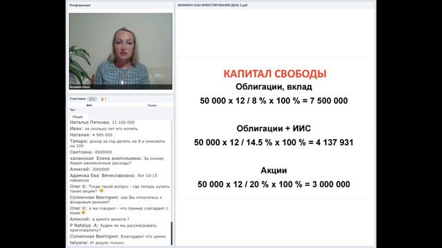 "На какие два главных вопроса вы должны ответить, чтобы начать инвестировать" Ольга Ботвинко смотреть онлайн