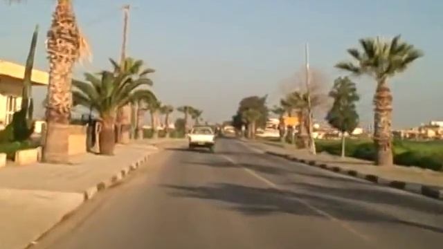 Driving through Pervolia Village смотреть онлайн