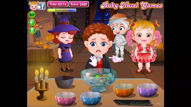 Baby Hazel Game Movie - Baby Halloween Party Episode - Dora The Explorer смотреть онлайн