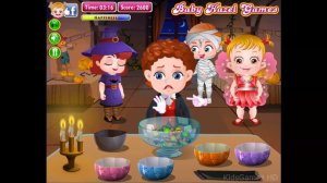 Baby Hazel Game Movie - Baby Halloween Party Episode - Dora The Explorer
