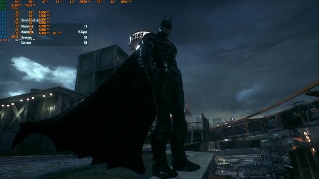 Batman Arkham Knight (Updated to Nvidia Driver 411.70 / GTX 1060 / 8600K / 1080P Full HD) смотреть онлайн