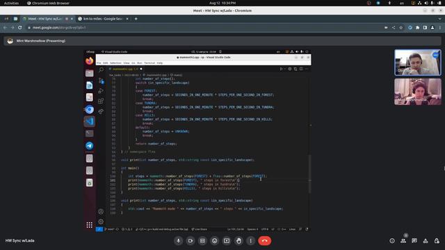HW Sync with Lada: functions, namespaces, switches, named constants (part 2) смотреть онлайн