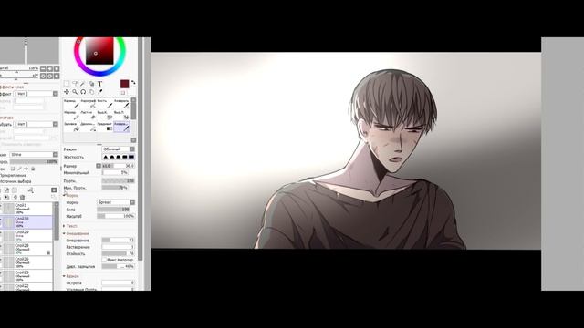 Как я делаю рисунок лучше? /неадекватный туториал в SAI/ смотреть онлайн