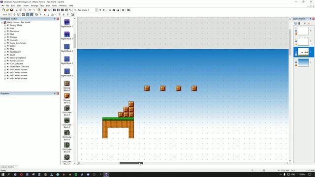 How To Make a Mario Forever Fangame - Part 1 - Building a Level смотреть онлайн