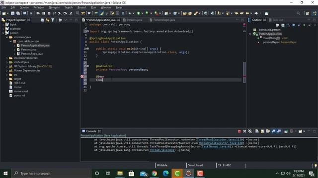 Spring boot | Spring data rest | H2 data base | Spring data jpa смотреть онлайн