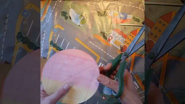 Montessori math art Konstruksjon av kvadrat inni sirkel смотреть онлайн