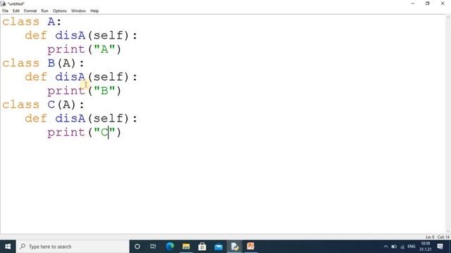 46. Hybrid & Hierarchical Inheritance in Python смотреть онлайн