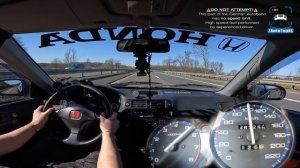 HONDA CIVIC *ALI-EXPRESS TURBO* TOP SPEED on AUTOBAHN