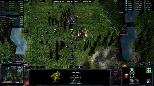 Starcraft 2 Risk WW1 Tutorial (How To Play France) смотреть онлайн