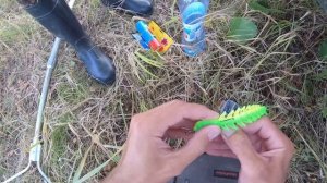 Щука 5,5 кг на береговой джиг на Иртыше!